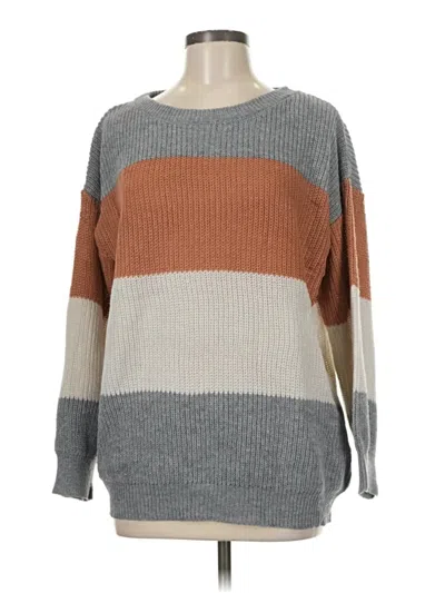 Pre-owned Miracle Pullover Sweater In Gray