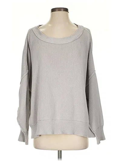 Pre-owned Miracle Pullover Sweater In Gray