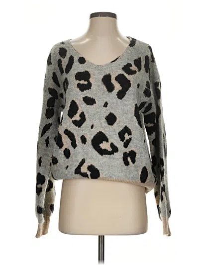 Pre-owned Miracle Pullover Sweater In Gray