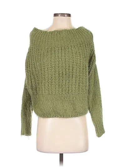 Pre-owned Miracle Pullover Sweater In Green