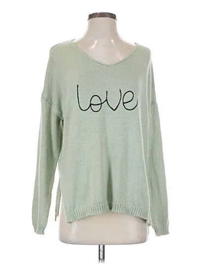 Pre-owned Miracle Pullover Sweater In Green