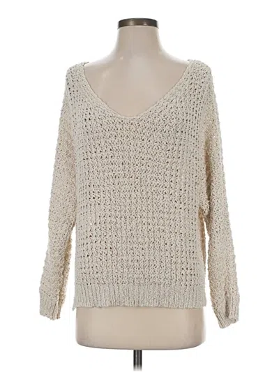 Pre-owned Miracle Pullover Sweater In Ivory