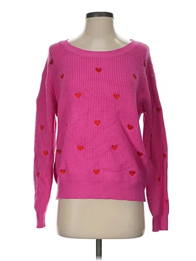 Pre-owned Miracle Pullover Sweater In Pink