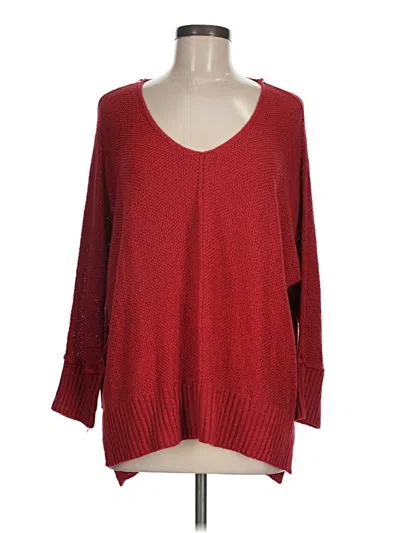 Pre-owned Miracle Pullover Sweater In Red