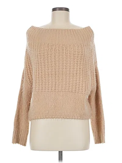 Pre-owned Miracle Pullover Sweater In Tan