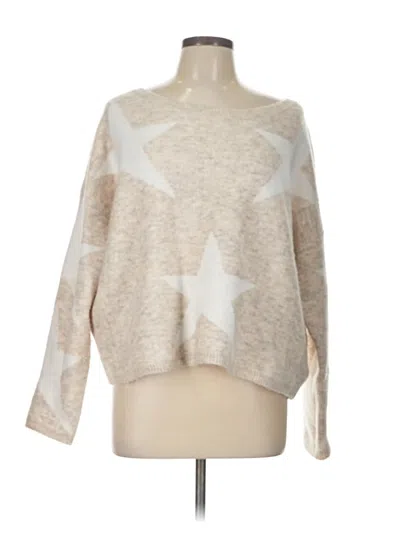 Pre-owned Miracle Pullover Sweater In Tan