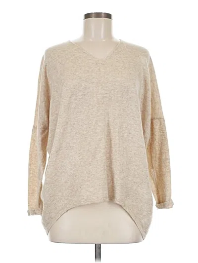 Pre-owned Miracle Pullover Sweater In Tan