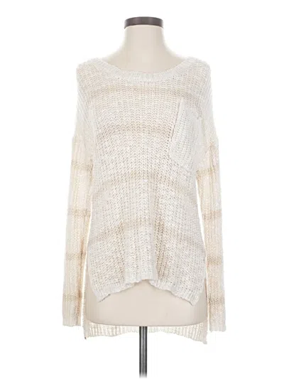 Pre-owned Miracle Pullover Sweater In White