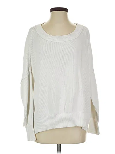Pre-owned Miracle Pullover Sweater In White