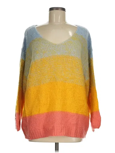 Pre-owned Miracle Pullover Sweater In Yellow