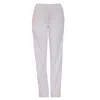 Miracles Manifester Women's Mid-rise Straight Leg Pants - Light Grey In Grey