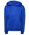Miracles Manifester Women's Money Tree Reflective Design Hoodie - Blue In Blue