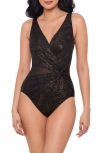 Miraclesuit Women's Brillante Circe Tummy-control One-piece Swimsuit In Black