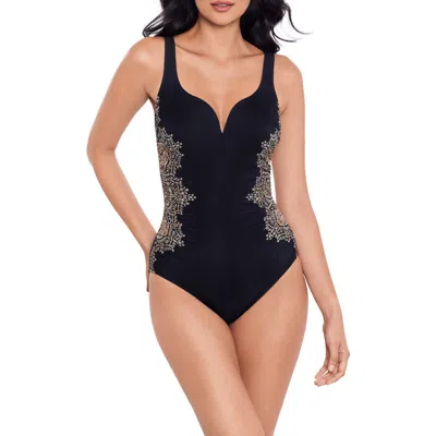 Miraclesuit ® Cappadocia Temptation Underwire One-piece Swimsuit In Black
