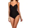 Miraclesuit Captiva Underwire One Piece Swimsuit In Black