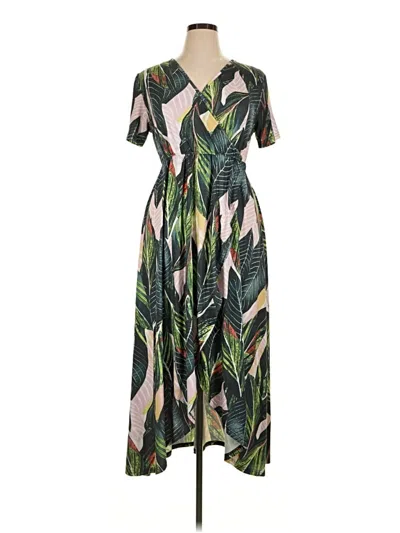 Pre-owned Miraclesuit Casual Dress In Green