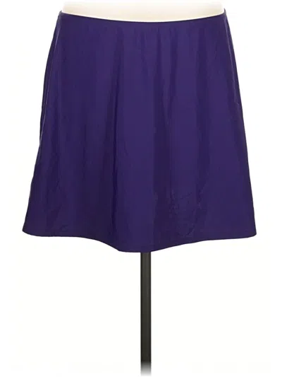 Pre-owned Miraclesuit Casual Skirt In Purple