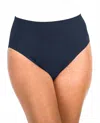 Miraclesuit Basic Pant Swim Bottom In Midnight Blue In Blue