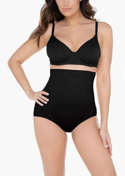 Miraclesuit Comfy Curves Hi-waist Brief In Black