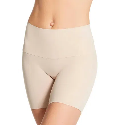 Miraclesuit Comfy Curves Waistline Bike Pants In Beige In Neutral