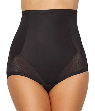 Miraclesuit Back Magic Extra Firm Control Full Hip Brief In Black