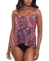 Miraclesuit Dazzle Tankini In Multi