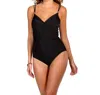 Miraclesuit Dd-cup Captiva Underwire One Piece Swimsuit In Black