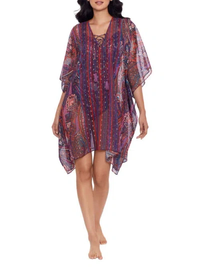 Miraclesuit Dynasty Caftan Cover-up In Multi
