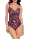 Miraclesuit Dynasty Siren Underwire One-piece In Multi
