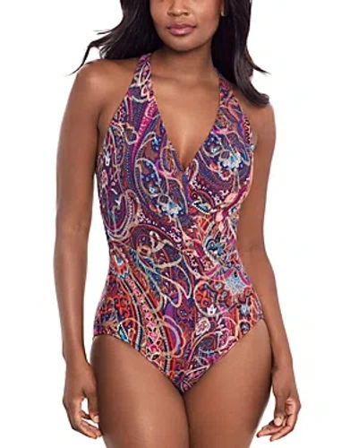 Miraclesuit Dynasty Wrapsody One Piece Swimsuit In Multi