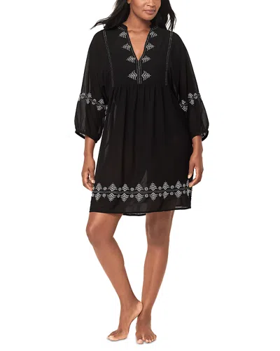 Miraclesuit Elysium Beach Dress Swim Cover-up In Black