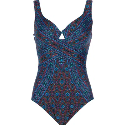 Miraclesuit ® Escape One-piece Swimsuit In Purple Multi