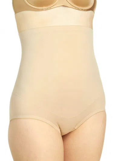 Miraclesuit Flexible Fit Hi-waist Extra Firm Control Shaping Brief In Nude In Neutral