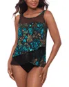 Miraclesuit Flor De Mar Oceanus Dd One-piece In Multi