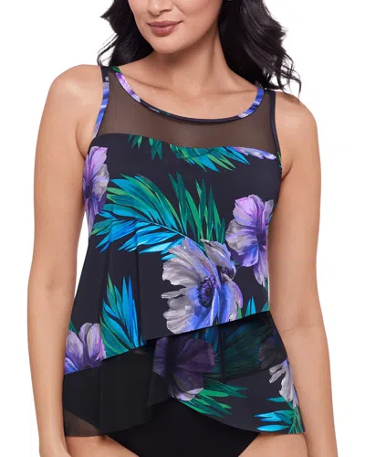 Miraclesuit Flora Aura Mirage Tankini In White