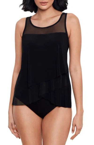 Miraclesuit ® Illusionist Mirage Tankini Top In Black