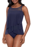 Miraclesuit ® Illusionist Mirage Tankini Top In Midnight Blue