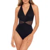 Miraclesuit ® Illusionist Wrapture One-piece Swimsuit In Black