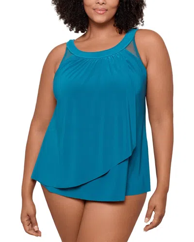 Miraclesuit Illusionists Ursula Tankini In Blue