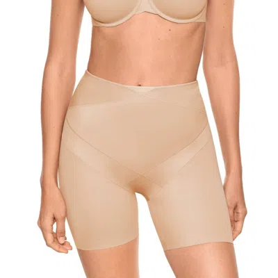 Miraclesuit Instant Tummy Tuck Waistline Shorts In Beige In Nude