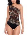 Miraclesuit Jena One-piece In Brown