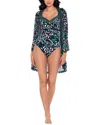 Miraclesuit Kimono Cover Up In Multi