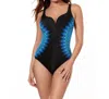 Miraclesuit Knit Pick Temptress One Piece Swimsuit In Black In Black