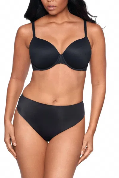 Miraclesuit Light Shaping Waistline Thong Bottom In Black