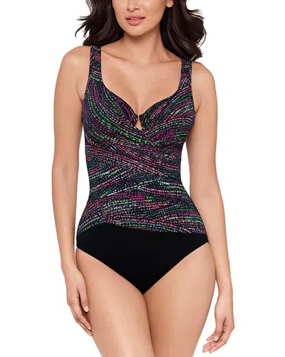 Miraclesuit Light Show Escape One Piece Swimsuit In Multi