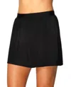 Miraclesuit Loose Short Swim Bottom In Black In Black