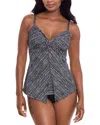 Miraclesuit Love Knot Tankini In Black