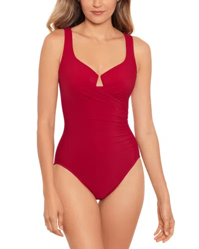 Miraclesuit Magicsuit Must Have Escape One-piece In Red