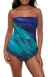 Miraclesuit Maldiva Avanti One Piece Swimsuit In Blue Multi