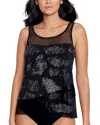 Miraclesuit Mirage Tankini In Black